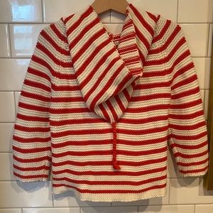 OEUF hooded cotton sweater | Sz 4Y